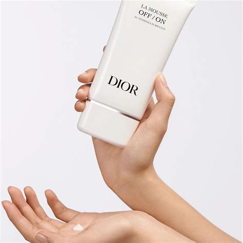 dior foaming cleanser|dior la mousse off on.